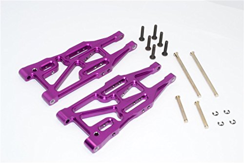 HPI Bullet 3.0 Nitro & Bullet Flux Upgrade Parts Aluminum Front Suspension Arm - 1Pr Set Purple