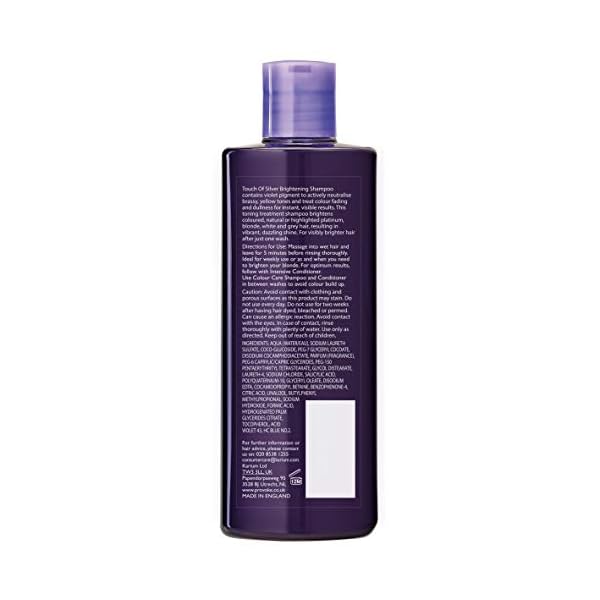 PROVOKE-Touch-of-Silver-Brightening-Shampoo-purple-200-millilitre PROVOKE Touch Of Silver Brightening Purple Shampoo 200ml, Neutralises Yellow & Orange tones, Formulated with Violet…