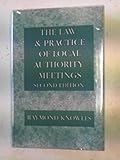 Image de Law and Practice of Local Authority Meetings