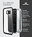 Galaxy S7 Edge Waterproof Case | Ghostek Atomic Durable Reinforced Aluminum Cover | Military Grade Tested | Supports Wireless Charging | Silver