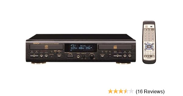 Amazon Com Denon Cdr W1500 Dual Drive Cd Recorder Discontinued By Manufacturer Home Audio Theater