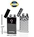 USB Lighters 2 Pack - Dual Arc Electronic Lighter Electric Plasma Lighter - Tesla Coil Rechargeable Cigarette Lighter 5 Designs
