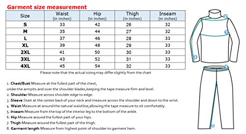 Trailside Supply Co. Men's Insulated Hiking Pants Water Resistant Pants Windproof Softshell Dark Grey Small