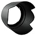 JJC Professional LH74T Black Tulip Flower Lens Hood Compatible with Canon 70-200mm F 4 Lens Replaces Canon ET-74 ET74