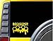 EZ-STIK BeekeeperJ337 8 inch Yellow Beekeeping Sticker Decal
