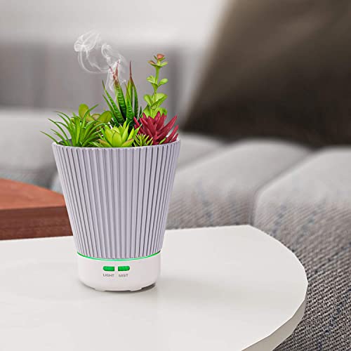 Succulent Diffusers for Essential Oils Artificial Plants Potted