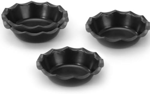 Danesco ProMini Set of 4 Tart Pans - Carbon Steel With Non-stick Coating