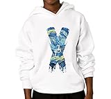 Aliensee Youth Jake Paul X Van Gogh Hoodie Sweatshirt Suitable for 10-15yr old