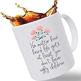Dear Mom Funny Coffee Mug - At Least You Don't Have Ugly Children Mum Mug | Birthday Gifts for Mom or Dad | Mugs are Perfect Present for Women and Men, Mother's Day, Father's Day, Christmas Stocking