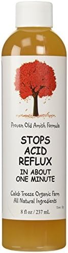 Stops Acid Reflux (8 oz) by Caleb Treeze: Old Amish Formula by Caleb Treeze