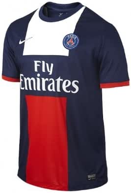 Amazon.com: NIKE PSG Home Jersey 2013/2014 + QNB Sleeve ...
