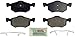 BOSCH BE843H Blue Semi-Metallic Disc Brake Pad Set With Hardware - Compatible With Select Ford Escape; Mazda Tribute; Mercury Mariner; FRONT