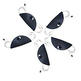 Cord Keeper (Cord Clam) 5-Pack Handmade by Hide & Drink :: Slate Blue