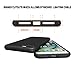MoboZx iPhone 7 Plus case, [Premium Tempered Glass Screen Protector Included] Dual-Layer Slim Protective Anti-Slippery Scratch-Resistant Shockproof Bumper for iPhone 7 Plus (Combo_Black)