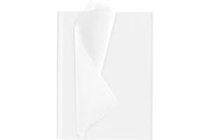 KASBEE White Tissue Paper Bulk, 100 Sheets 20”x14” Gift Wrapping Tissue Paper for Gift Bags Crafts Projects Wedding Birthday 