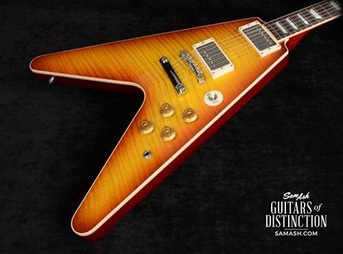 Gibson Custom Flying V Standard Figured - Iced Tea