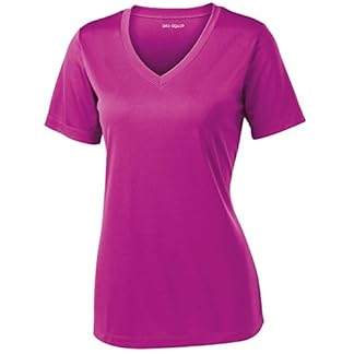 Women’s Short Sleeve Moisture Wicking Athletic T-Shirts in Sizes XS-4XL