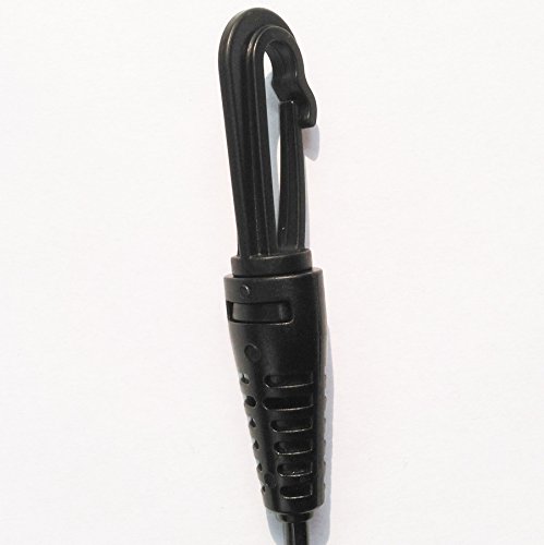 MAYMII Universal Kayak Canoe Coiled Paddle Leash Cord Rod Oar Coil Tether Hook Clip - Thumbnail 2