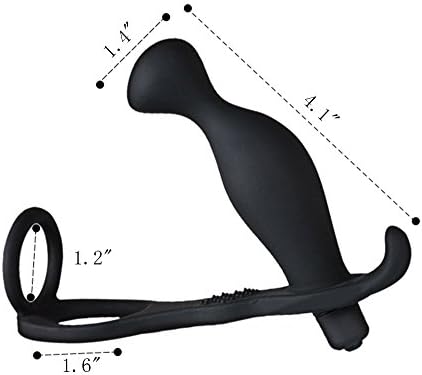 an~al Bu~tt P~lu~g-Silicone Trainer Pro~STA~te Ma~ssage for Male Female and Beginner Kit (Black2)