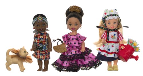 Barbie Kelly Friends of the World 3-Doll Gift Set