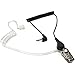2.5mm Police Listen Only Acoustic Tube Earpiece Headset for Radio Speaker Mic by The Comm Guys