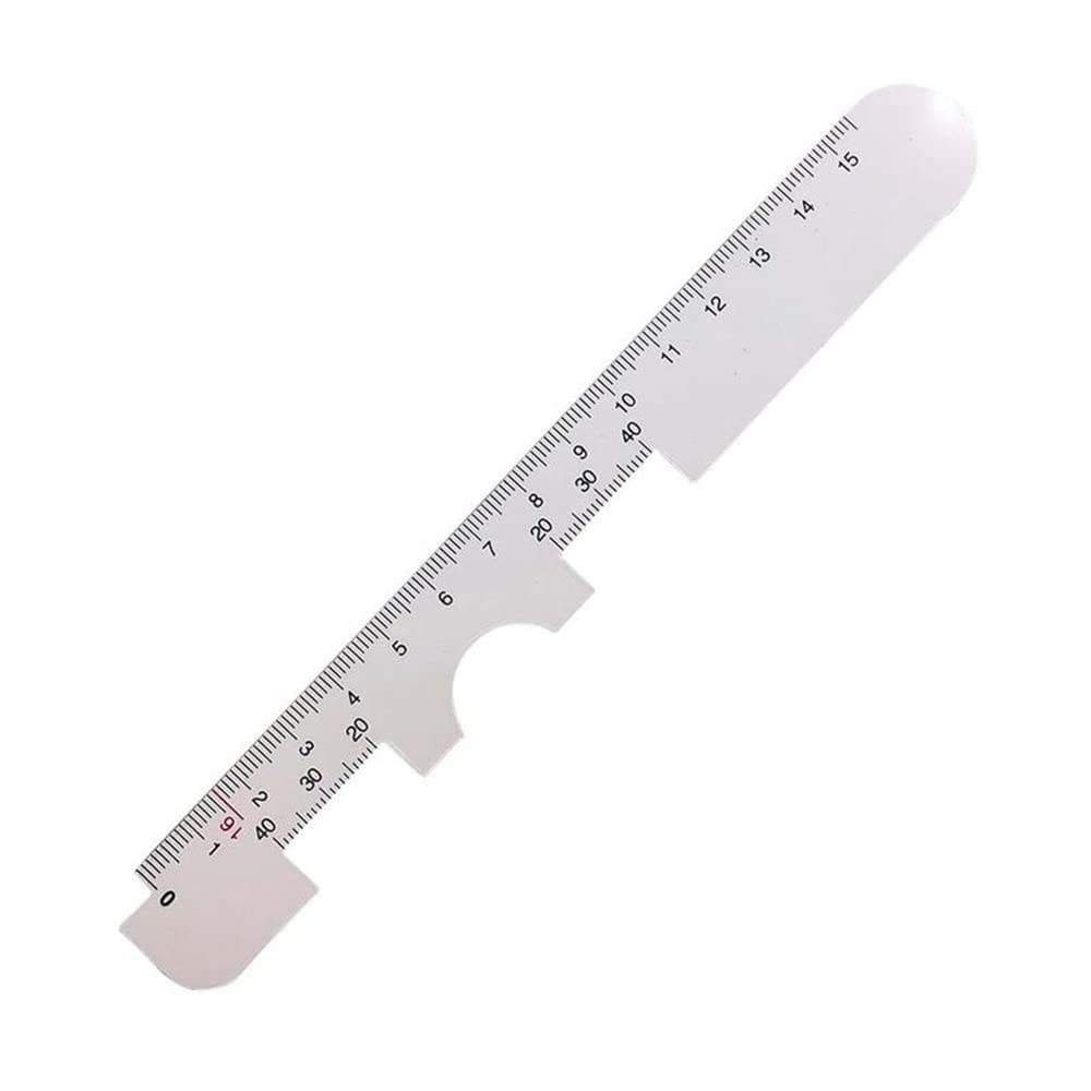 10PCS Pupillary Distance Ruler Plastic Optical PD Ruler Pupil Distance Meter Eye Ophthalmic Tool