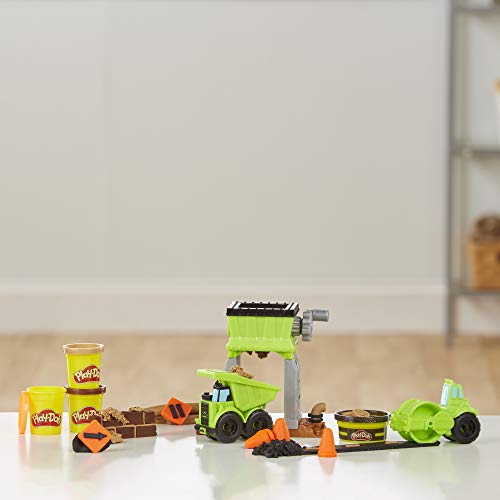 PlayDoh Wheels Gravel Yard Construction Toy with NonToxic Pavement