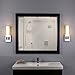 Linea di Liara Polished Chrome Wall Sconce Lighting Perpetua Bathroom Sconce Light Vanity Glass Tube Wall Sconce Up Light Modern Farmhouse Bedroom Hallway Wall Light Fixture with Frosted Glass Shade