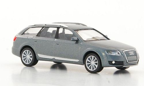 Audi A6 Allroad quattro, met.- grey , Model Car, Ready-made, Herpa 1:87