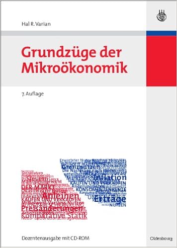 Grundzuge Der Mikrookonomik Dozentenausgabe M Cd Rom Amazon De Varian Hal R Buchegger Reiner Bucher
