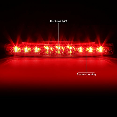 DNA Motoring 3BL-CCV97-LED-CH LED Third Brake Light