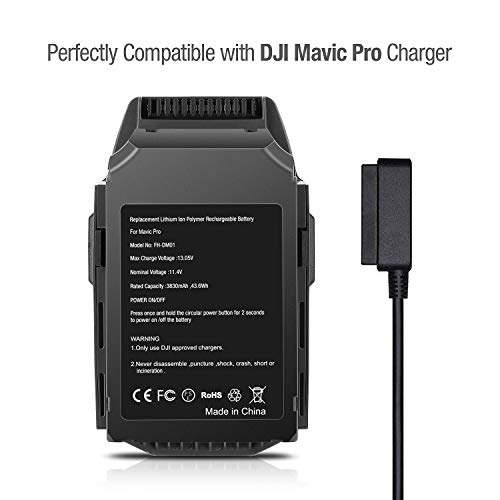 Battery Powerextra Mavic Pro Battery, 2-Pack 3830 MAh LiPo