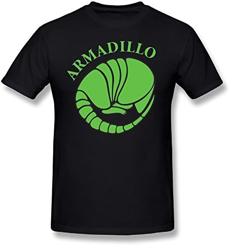 Armadillo Shop552 Men's Round-Neck Casual Armadillo T Shirt Cheap