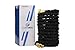 50ft Water Expandable Garden Hose - with Multi-Spray Nozzle and Brass Fittings