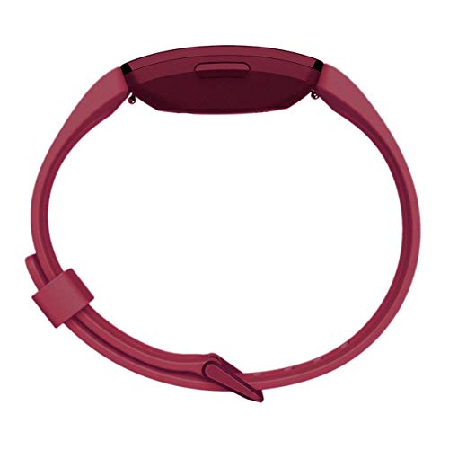 Kartice Compatible Fitbit Inspire bands/Fitbit Inspire HR band,Adjustable Soft Silicone Sports Replacement Accessories Bands for Fitbit Inspire/Inspire HR Fitness Tracker. (Sangria, Large:7.1" - 8.7") - Thumbnail 3