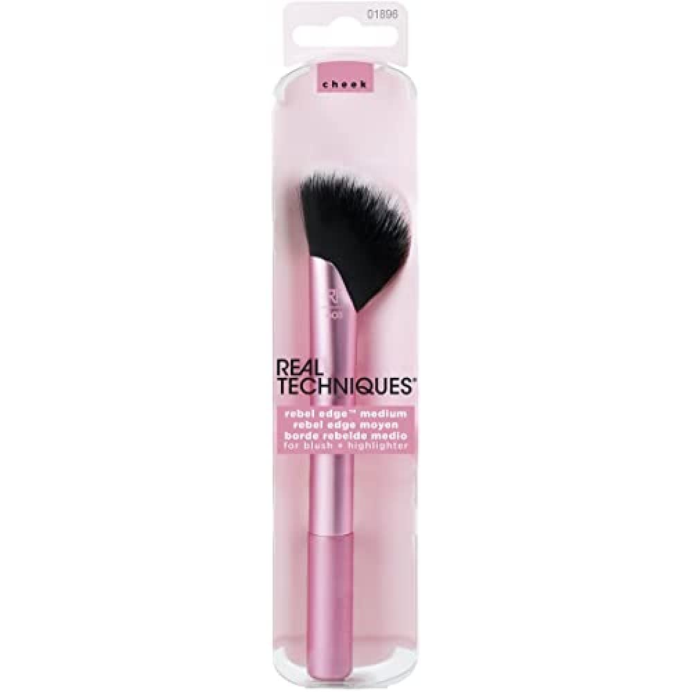 Real Techniques Rebel Edge Medium Angled Multi-Purpose Make-Up Brush for Face