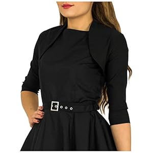 BlackButterfly Getailleerd 3/4 Mouw Bolero