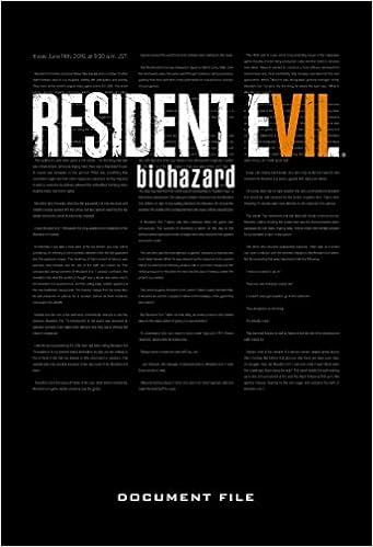 Resident Evil 7: Biohazard Document File