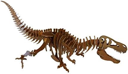 Trekshops Brown Laser-cut Steel T-rex Dinosaur Profession/Commercial Decor Piece