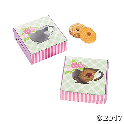 Fun Express 12 Tea Party Cookie Boxes