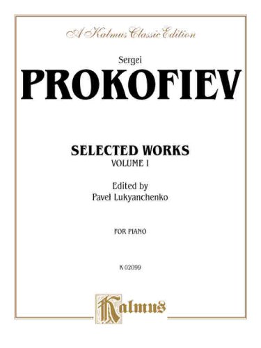 Selected Works, Vol.1 (Kalmus Edition)