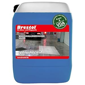 Brestol Washallenreiniger zuur 25 liter concentraat – voor washal wasstraat wasportaal wabox portaal wassysteem…
