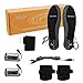 Warmfits Battery Powered Rechargeable Heated Insoles Foot Warmers for Men and Women. Have Warm feet on Winter Adventures Like Hunting, Working, Skiing