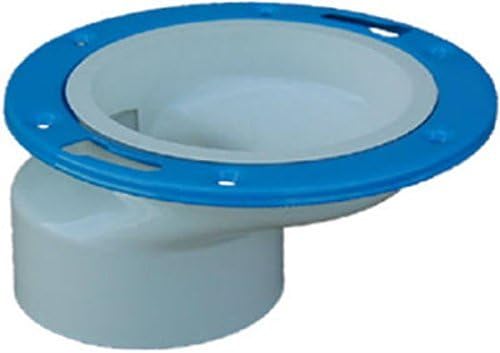 Genova Products 75160 40 PVC-DWV Offset Closet Flange Adjustable Ring, 4 x 3 by Genova