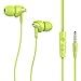 UiiSii C200 in Ear Sports Headphone with Mic for Smartphones - Green