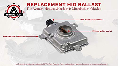 image for AA Ignition HID Xenon Headlight Ballast - Control Unit Module - Replac