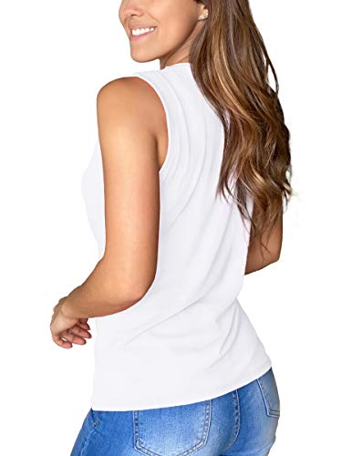 Dressy white tank top Clearance