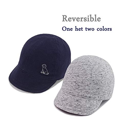 Keepersheep Baby Reversible Baseball Cap Infant Sun Hat, Infant Toddler