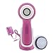 Michael Todd Soniclear Elite Antimicrobial Facial Cleansing Brush System, 6-Speed Sonic Powered Exfoliating Face Brush & Body Brush, Cotton Candy