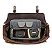 Kattee Waterproof Camera Insert Bag, DSLR SLR Padded Case Shockproof for Travel(Small)